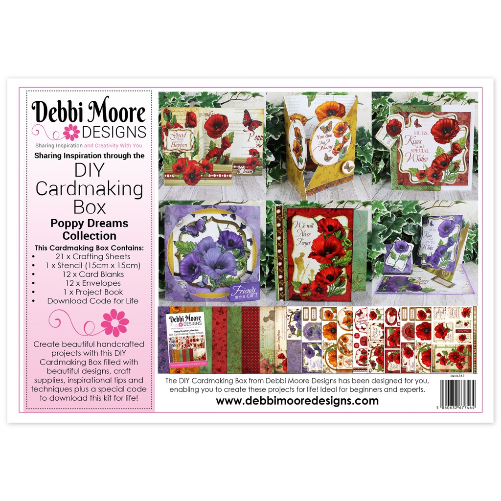 Day Cardmaking Kit - Poppy Dreams 