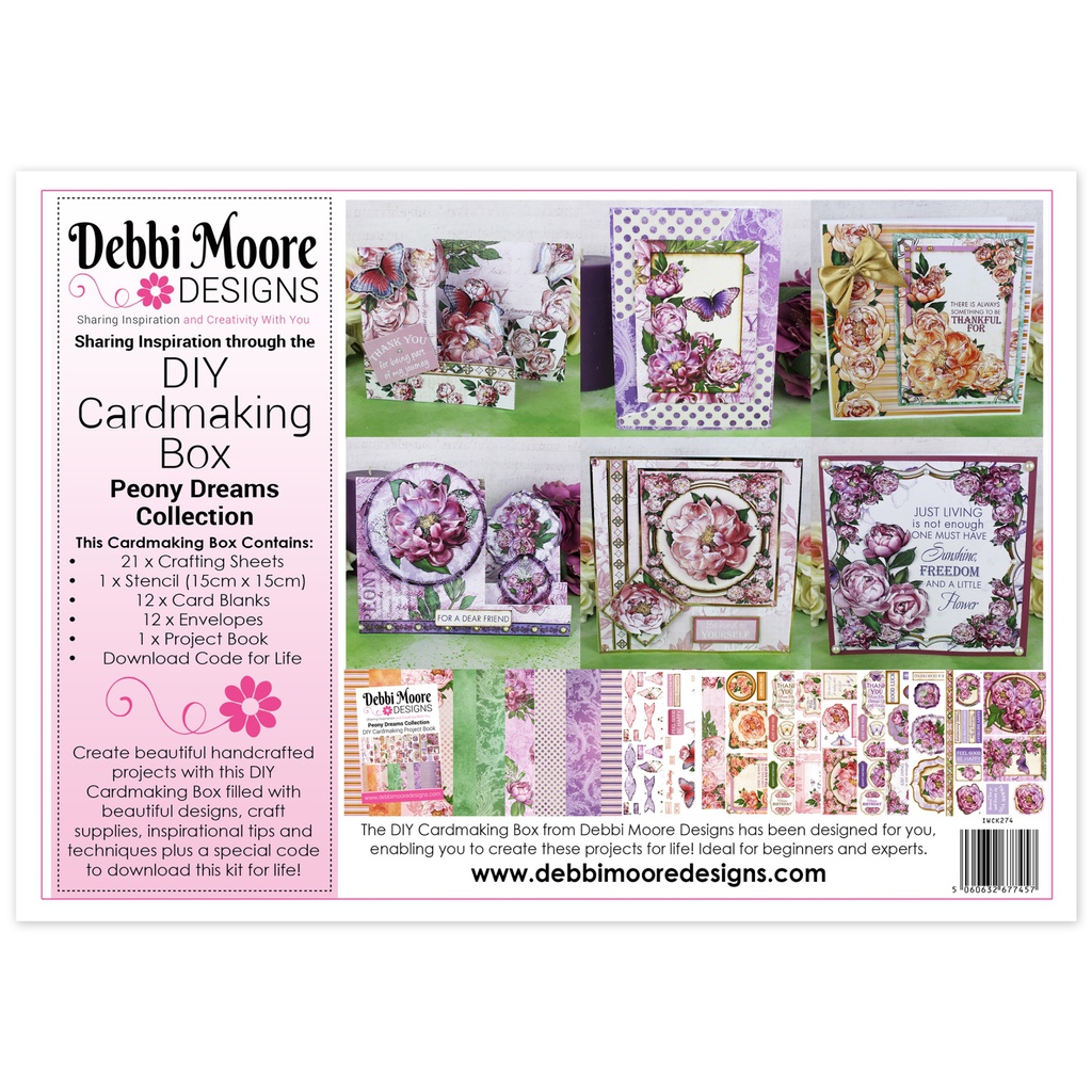 Day Cardmaking Kit - Peony Dreams