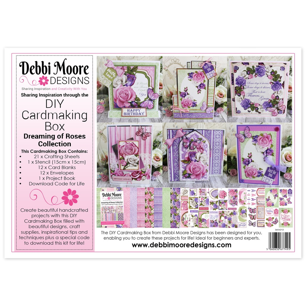 Day Cardmaking Kit - Dreaming Of Roses