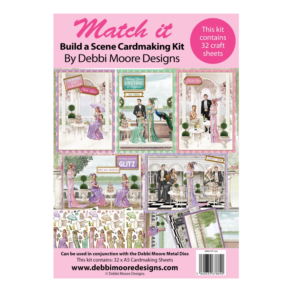 Match It Build A Scene Art Deco Summertime Paper Pack