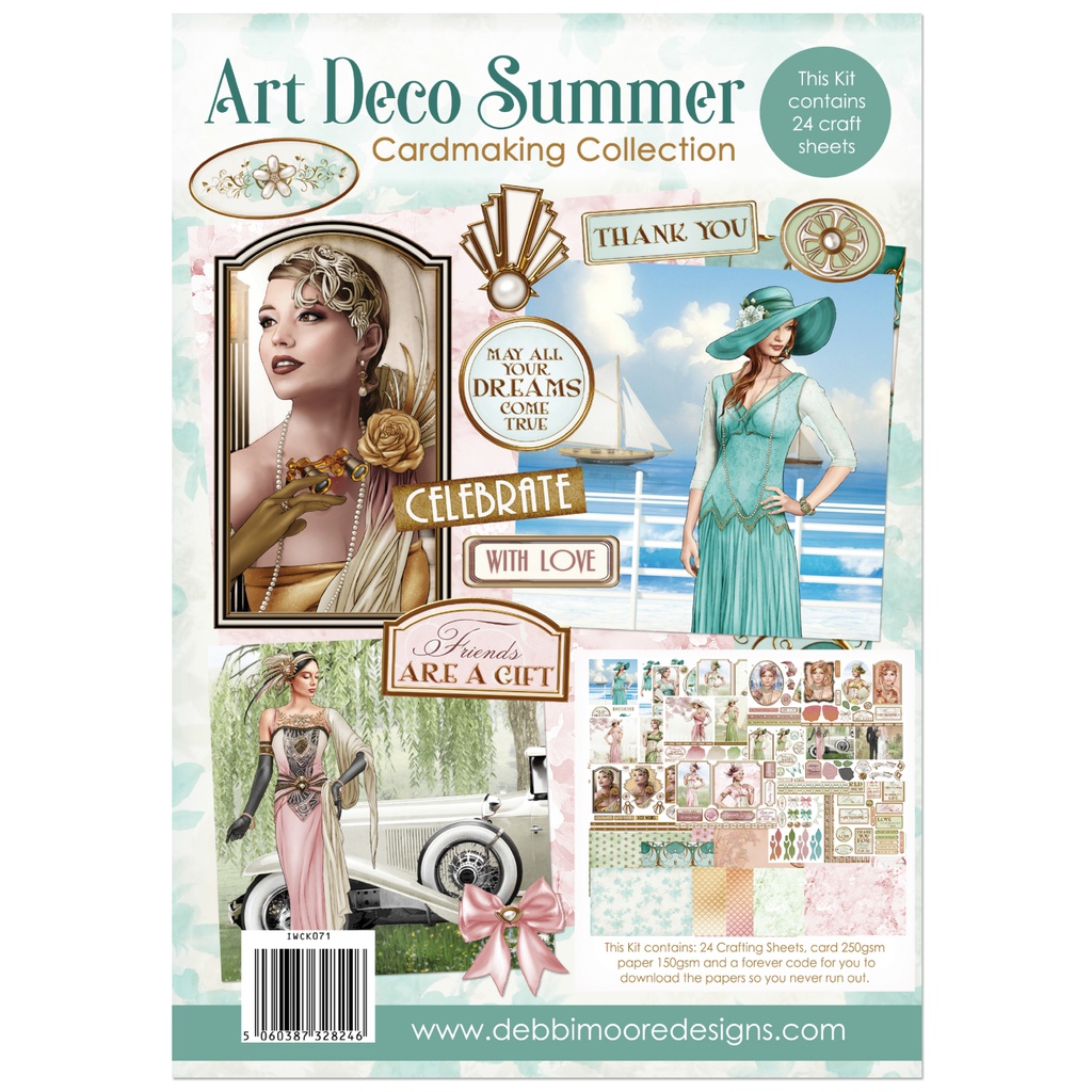 Cardmaking Kit - Art Deco Summer