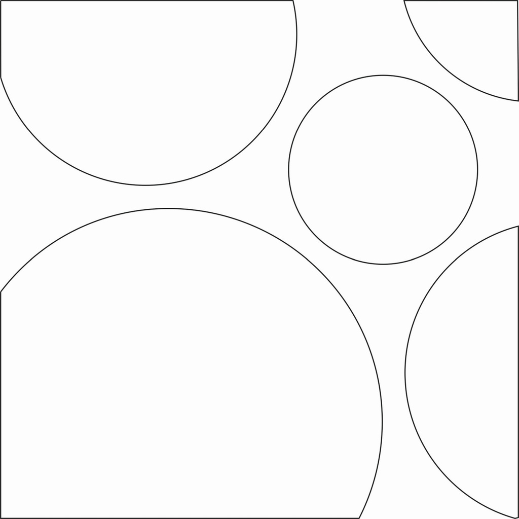 Circles Majemask Stencil