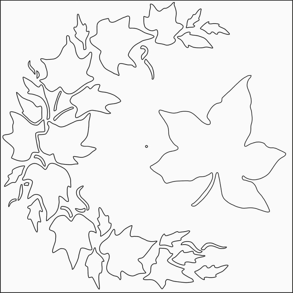 Ivy Crescent Majemask Stencil
