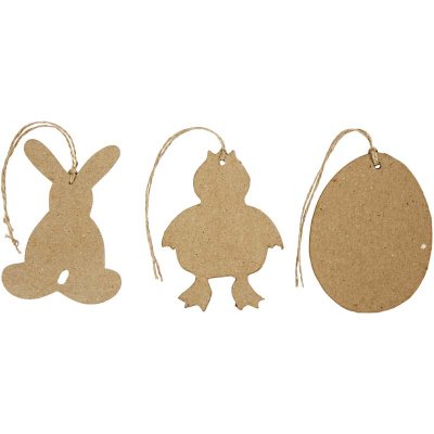 Easter Hanger Decorations 6 Assorted Designs