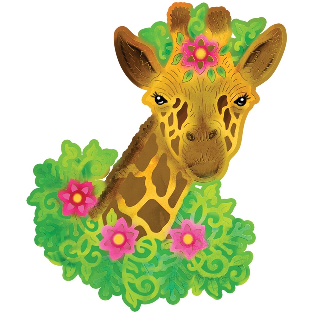 Floral Giraffe- Sweet Dixie Cutting Die
