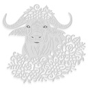 Sweet Dixie Floral Buffalo die set