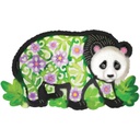Sweet Dixie Floral Panda die set