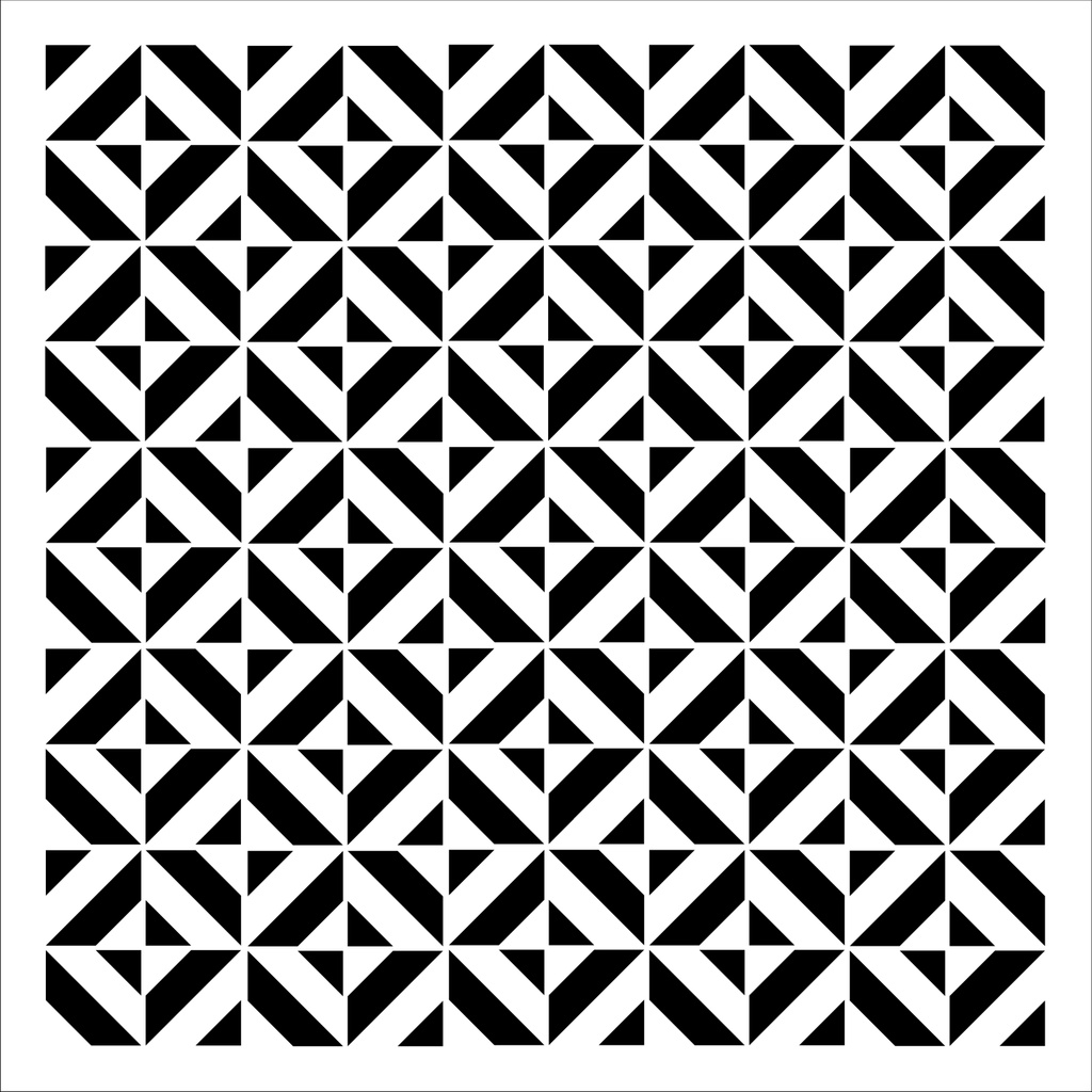 12x12 Stencil Illusions