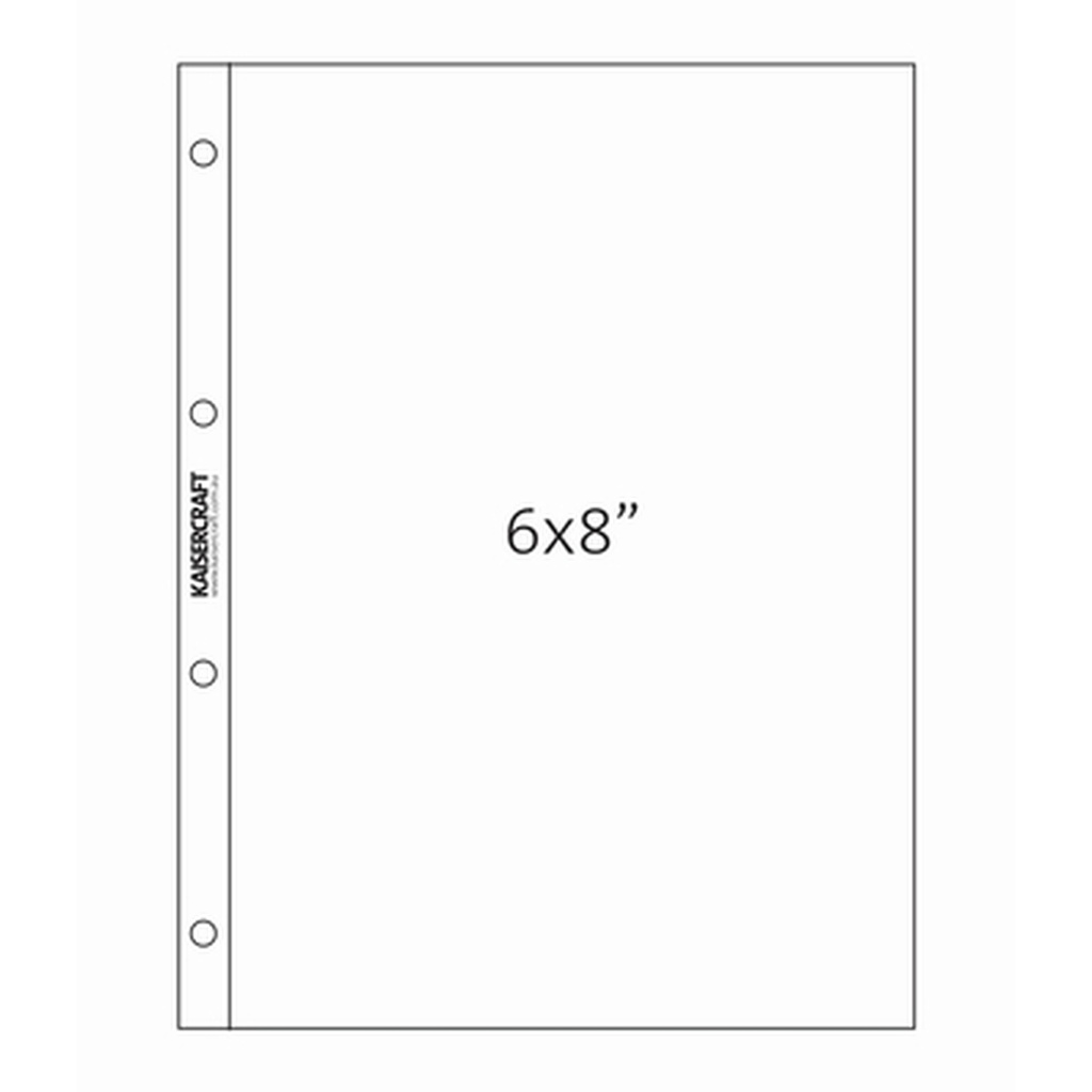 **6x8" Pocket Pages Pack 1         