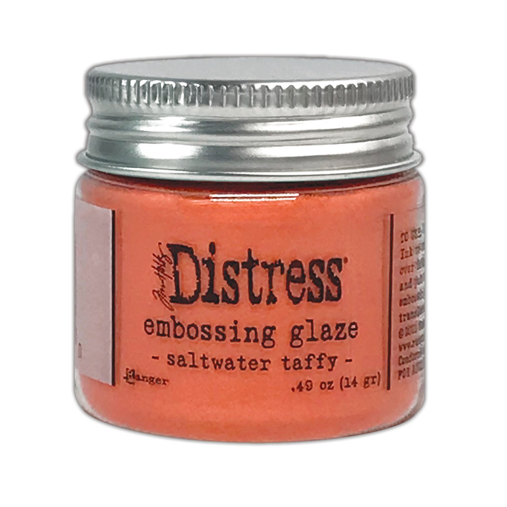 Distress Emboss Glaze Saltwater Taffy