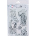 Ciao Bella Paper - Calming Sea 6"x8" stamp set