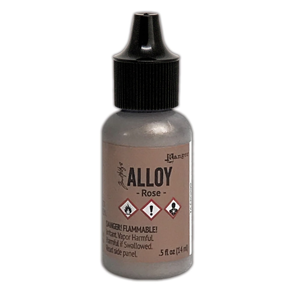 Tim Holtz - Distress - Alcohol Ink Alloys - Rose