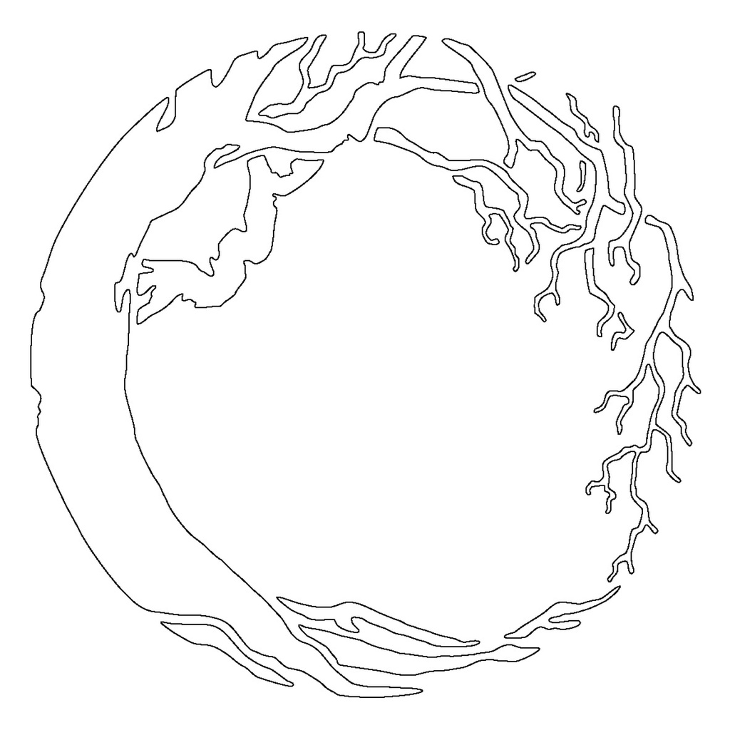 Round Tree - MajeMask Stencil