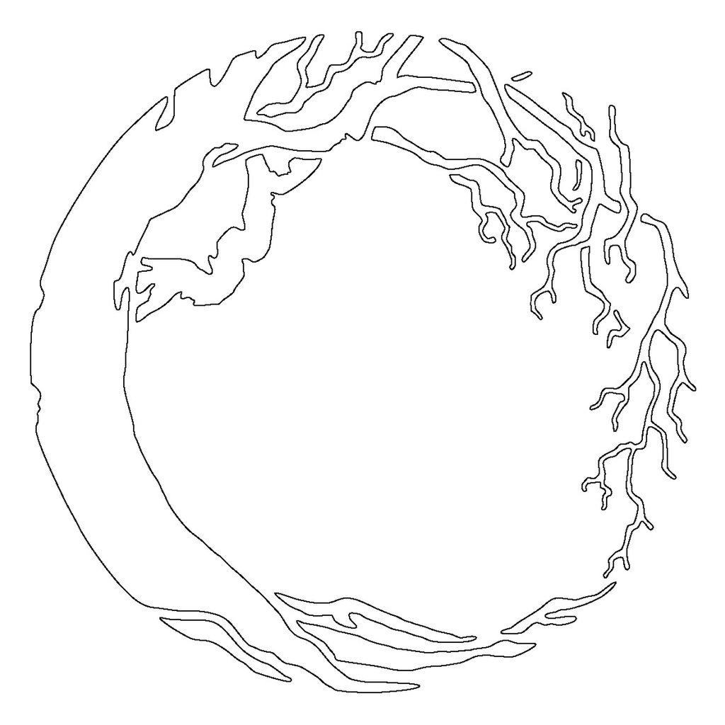 Round Tree - MajeMask Stencil
