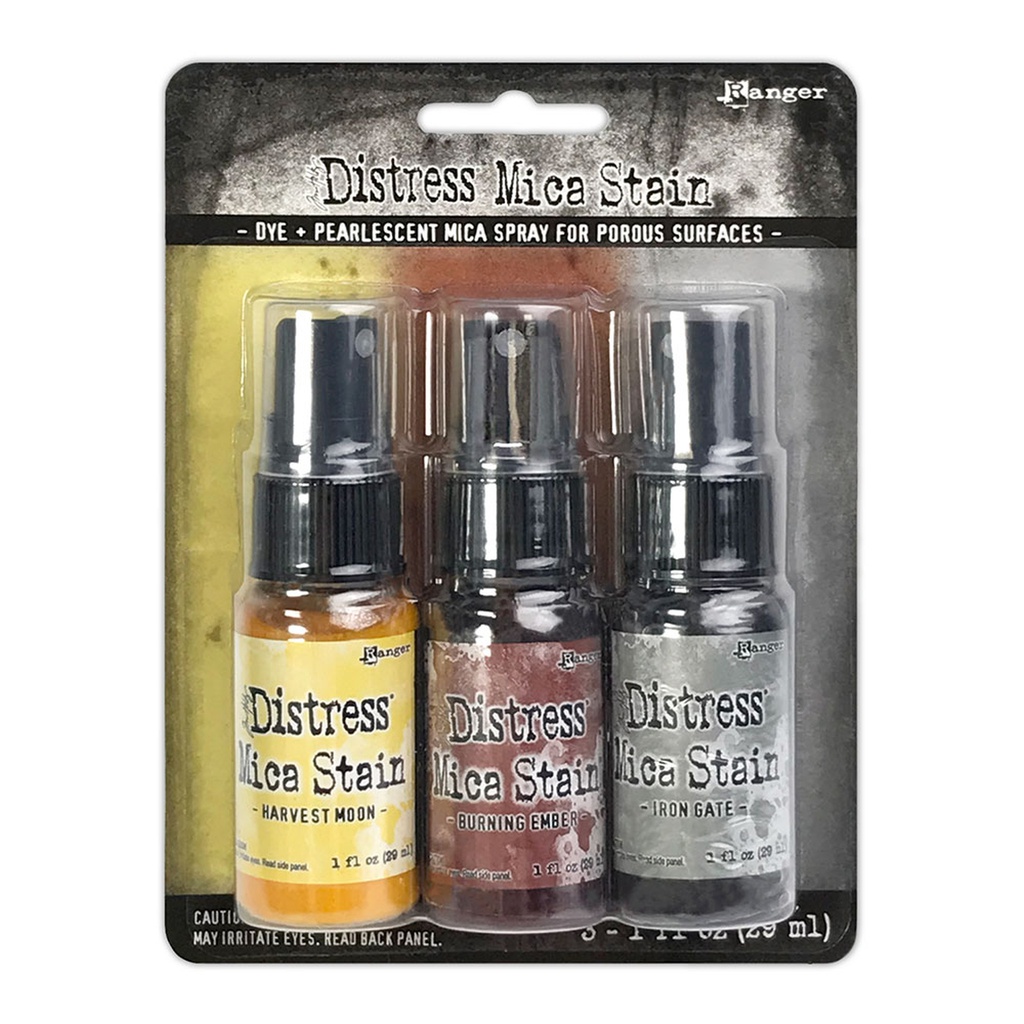 Tim Holtz Distress Halloween Mica Stains Set 3  - Limited Edition