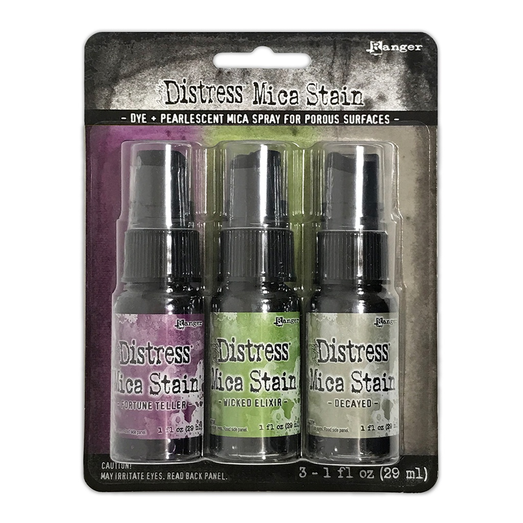 Tim Holtz Distress Halloween Mica Stains Set 4 - Limited Edition