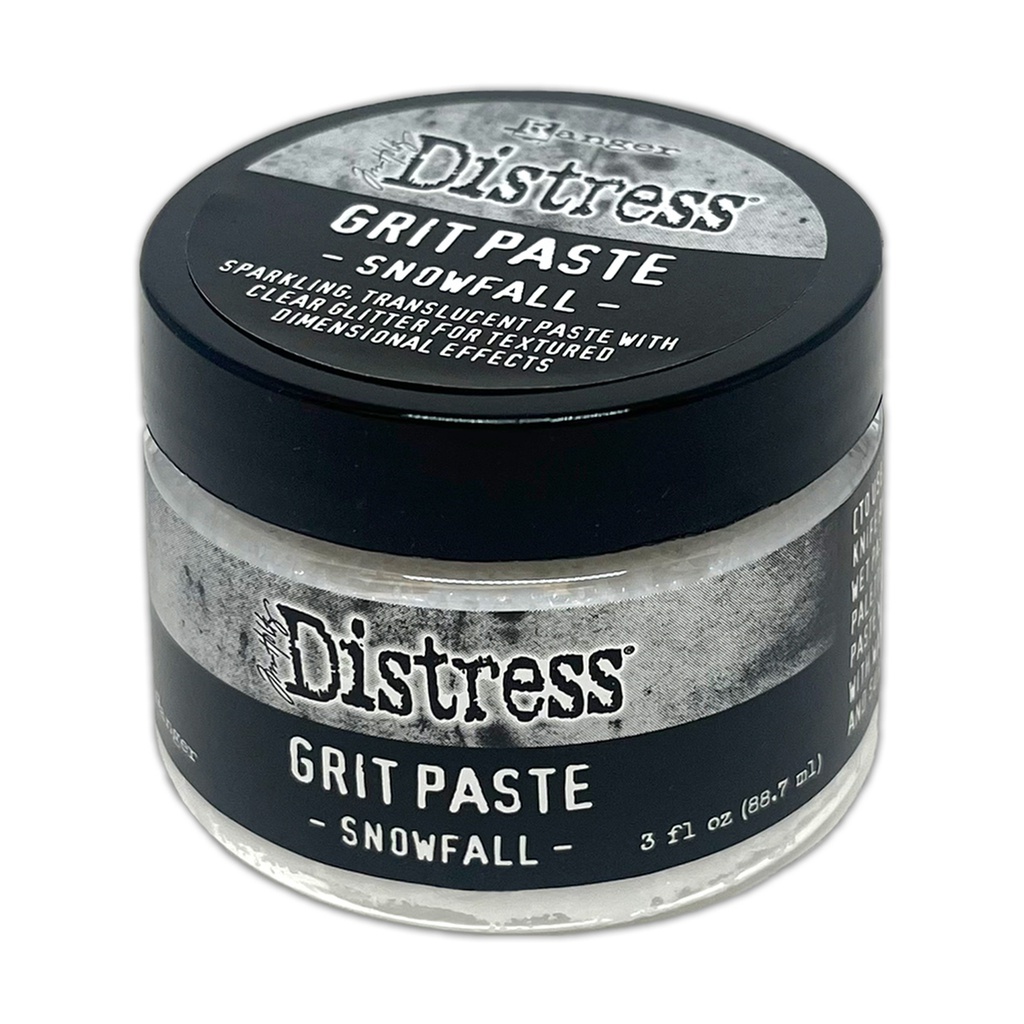 Tim Holtz - Distress - Holiday Grit Paste - Snowfall Tim Holtz Limited Edition