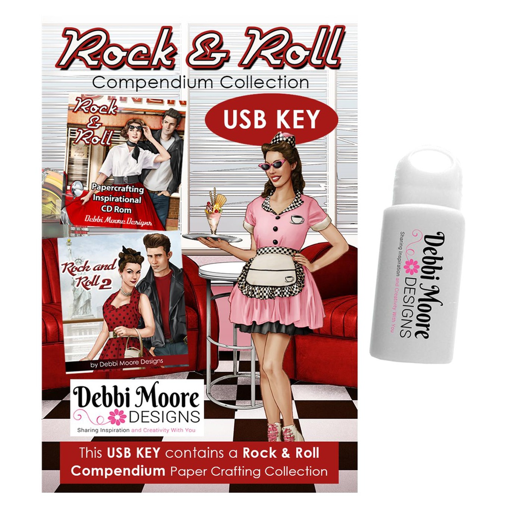 Rock and Roll Crafting Compendium USB Key Collection