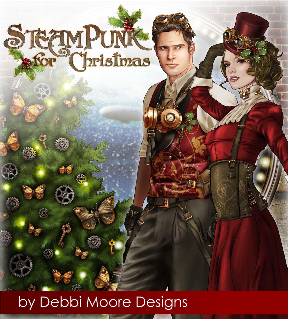 Steam Punk Christmas collection USB Key