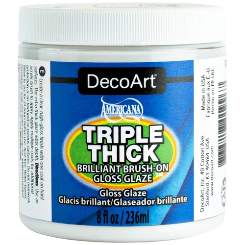 Decoart Triple Thick Brush Gloss Varnish WIDE MOUTH