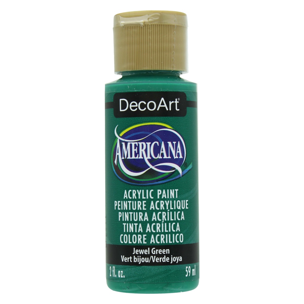 DecoArt Americana Acrylic - Jewel Green (2oz)