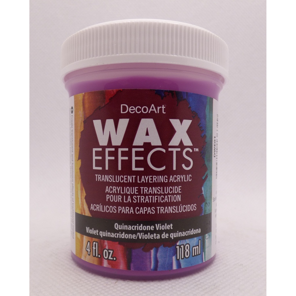 Quinacridone Magenta 4OZ Wax Effects Encaustic Acrylic