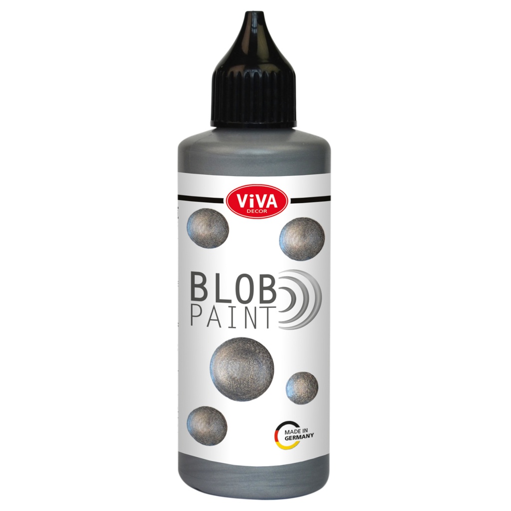 Blob Paint 90 ml, Grey Metallic