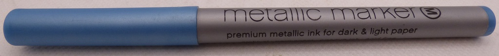 Metallic Marker Blue- Medium Point