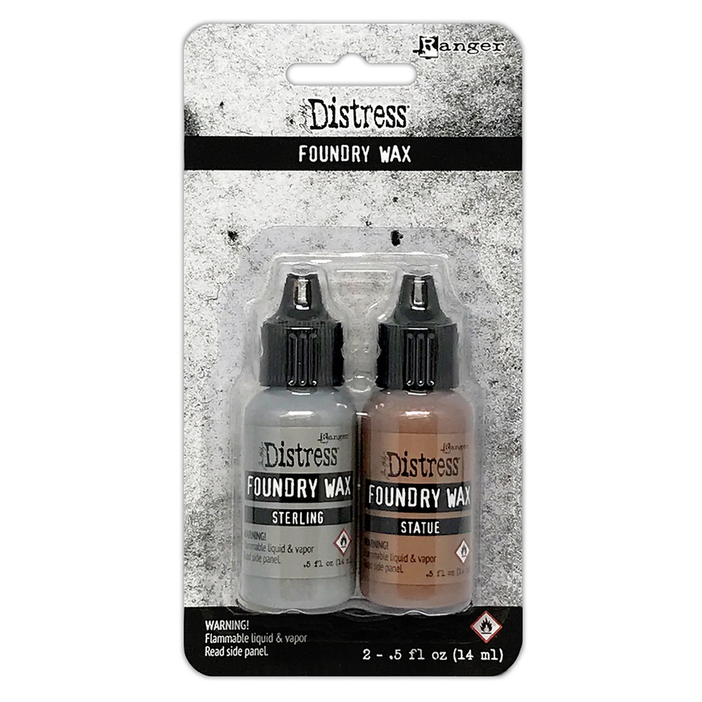 Tim Holtz - Distress - Foundry Wax Kit 2 - Sterling/Statue