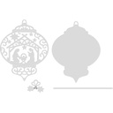 Sweet Dixie Nativity Bauble die set