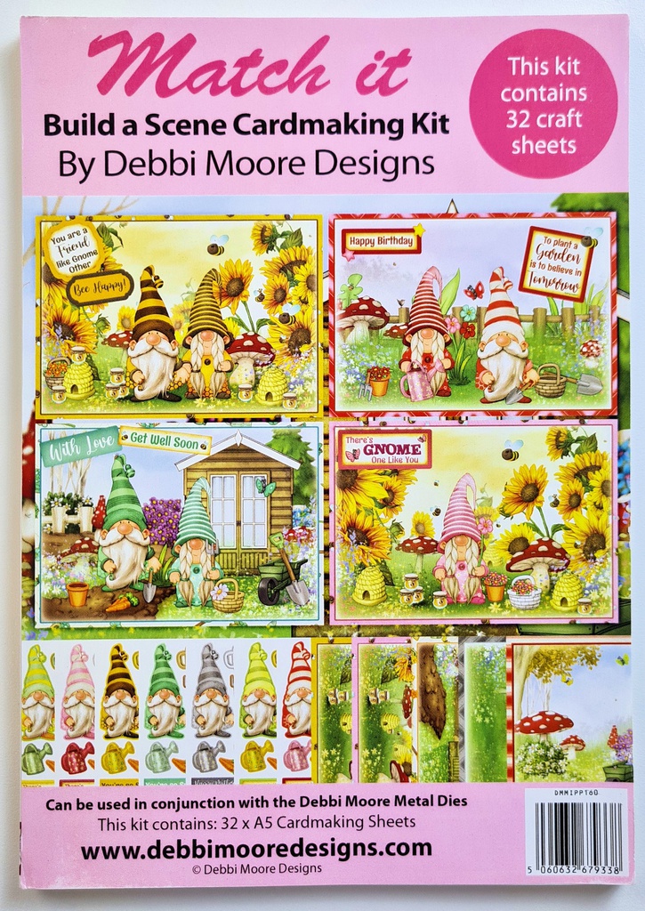Gardening Gnomes Match It Cardmaking Kit with Forever Code