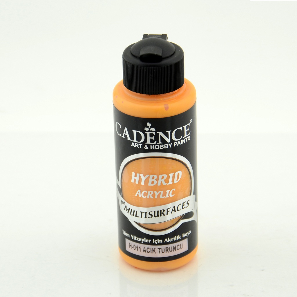 Light Orange 120 ml Hybrid Acrylic Paint For Multisurfaces