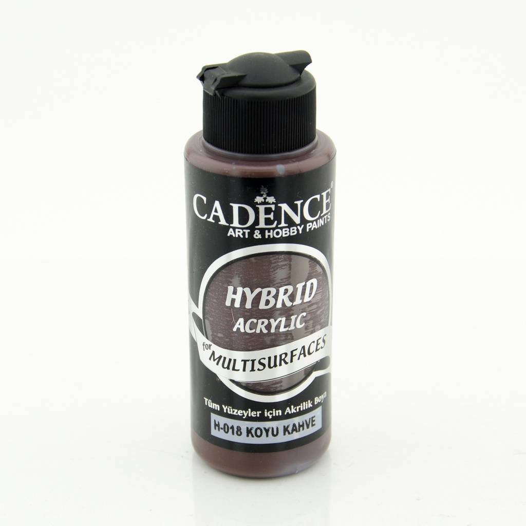 Dark Brown 120 ml Hybrid Acrylic Paint For Multisurfaces