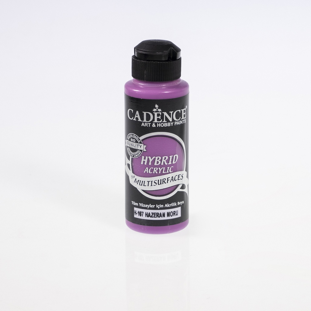Hazeran Purple 120 ml Hybrid Acrylic Paint For Multisurfaces