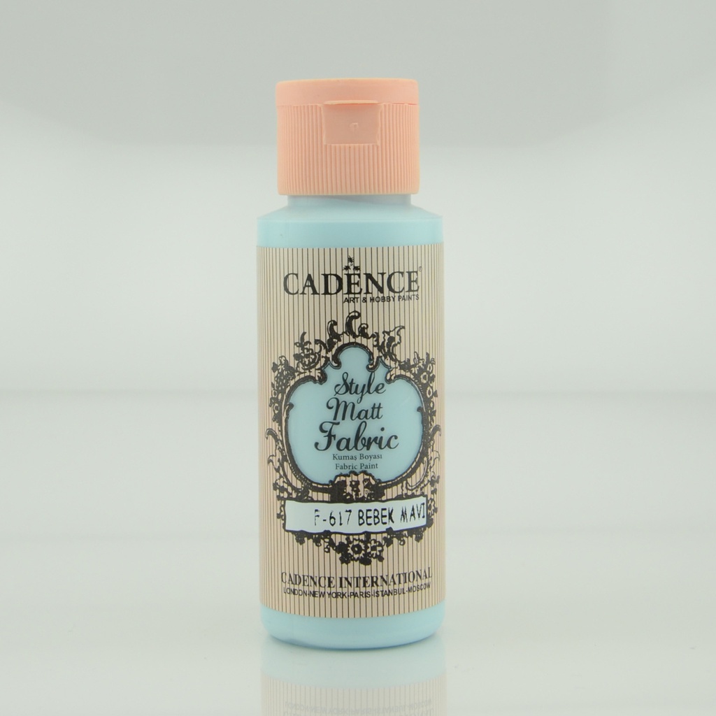 Cadence Style Matt Fabric Paint - Baby Blue