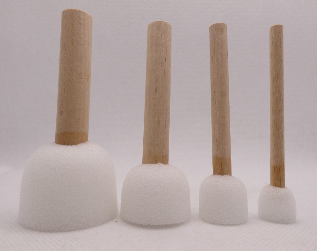 Sponge Brush Set Ca-904  ( 4 Pieces )