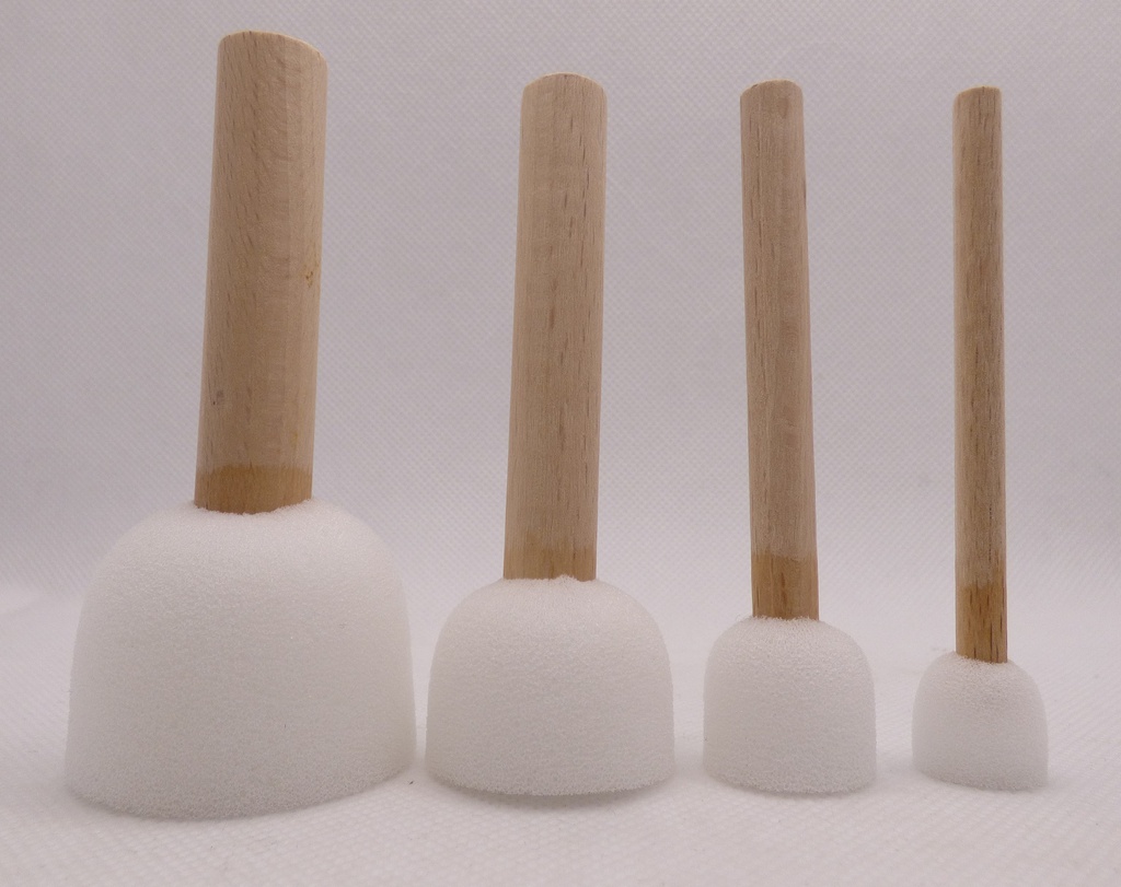 Sponge Brush Set Ca-904  ( 4 Pieces )