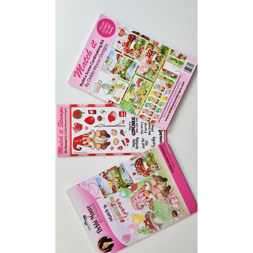 Celebration Gnomes Die Set, Paper Pad and Stamp Collection
