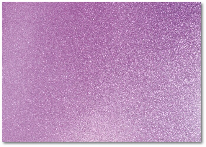 A4 Glitter Card Lilac