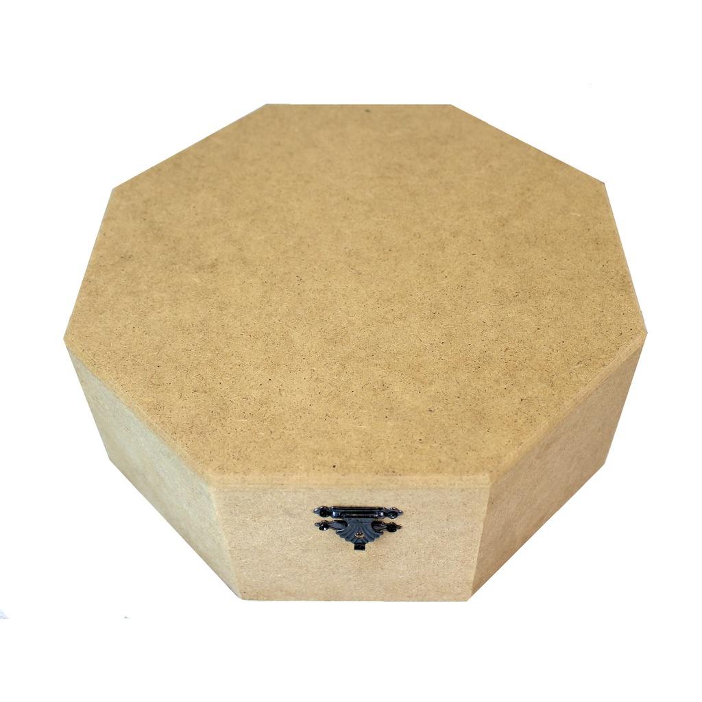 MDF Octagon Box (24x24x10cm)