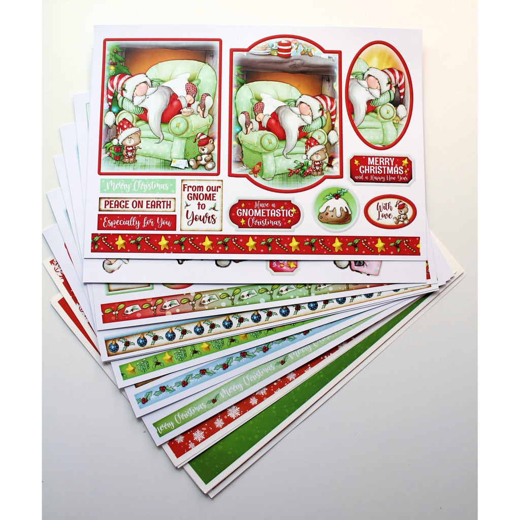 All I Want For Christmas Is Gnomes Cardmaking Kit with Forever Code