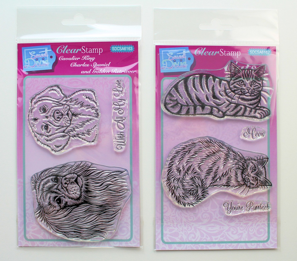 Sweet Dixie Stamp Set Cats and Dogs