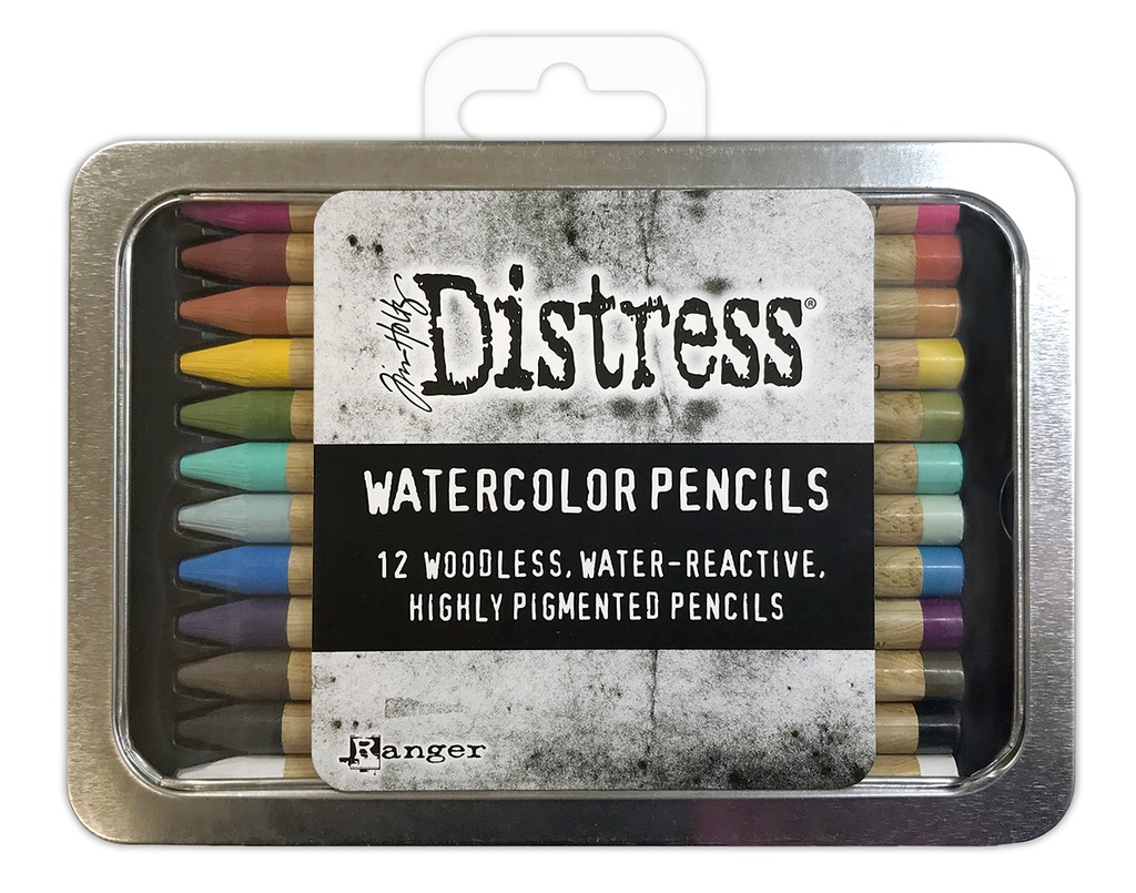 Tim Holtz - Distress - Watercolour Pencils Kit 1 (12 Pack)