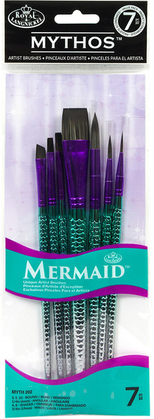 Mythos Mermaid 7 Piece Brush Set