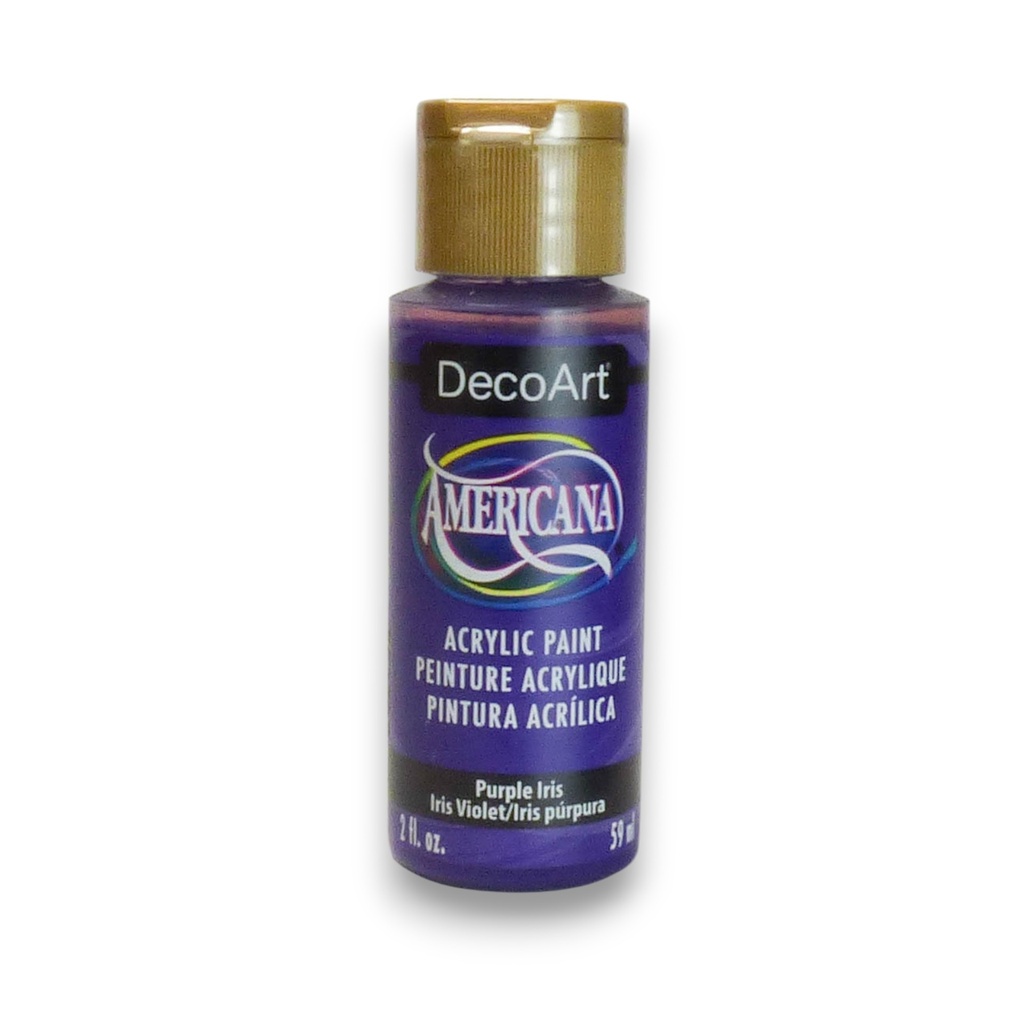 DecoArt Americana Acrylic - Purple Iris (2oz) 