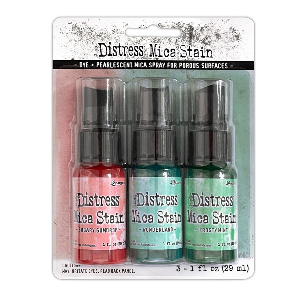 Tim Holtz - Distress -  Mica Stains - Set 6 - Limited Edition