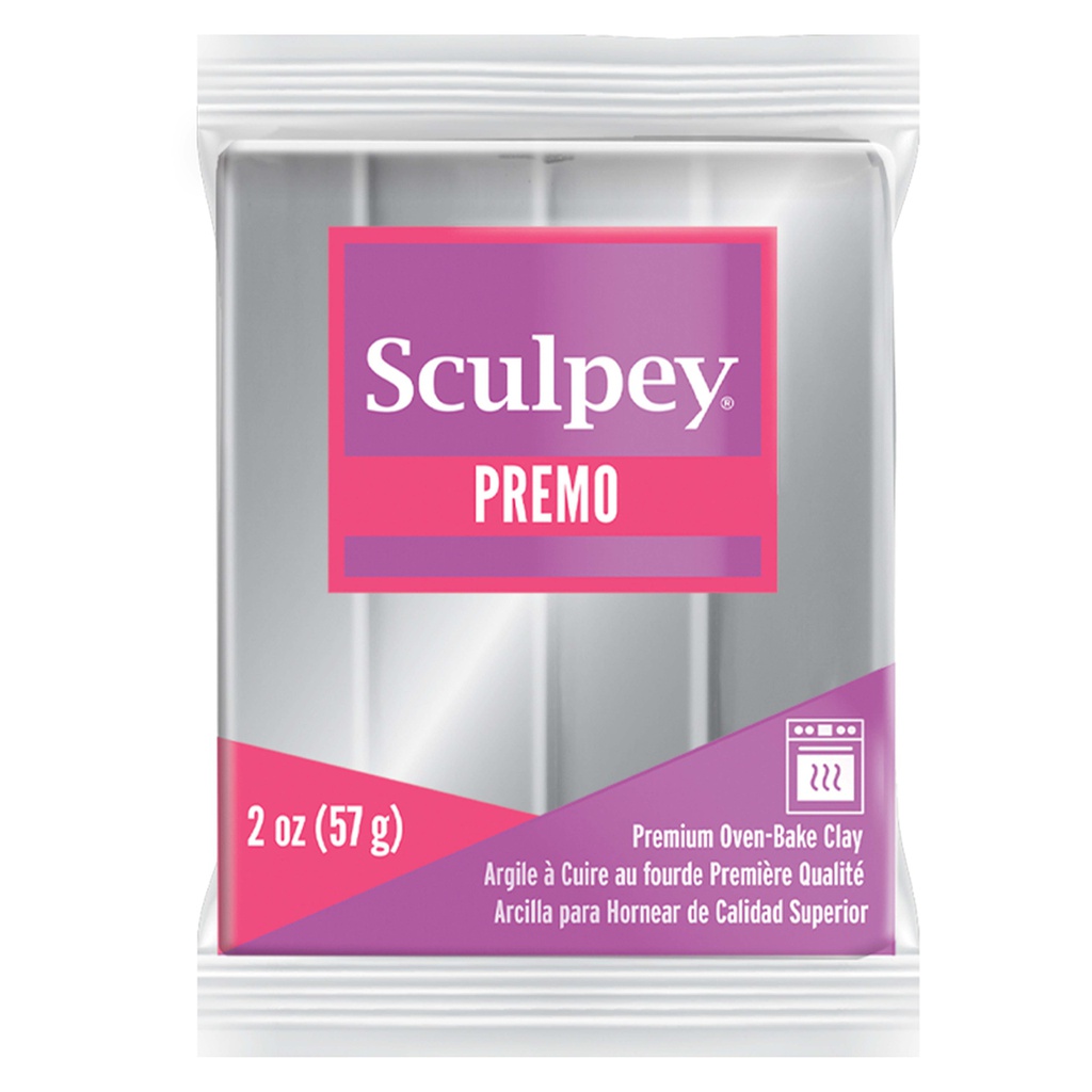 Sculpey Premo - Silver (2oz)