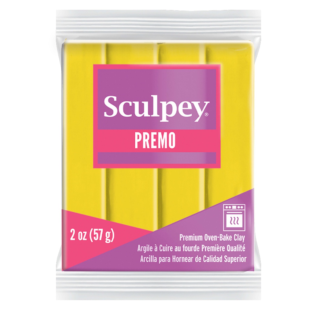Sculpey Premo 2oz Cadmium Yellow Hue