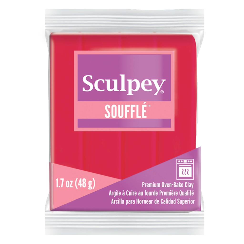 Sculpey Soufflé 1.7oz Rasberry
