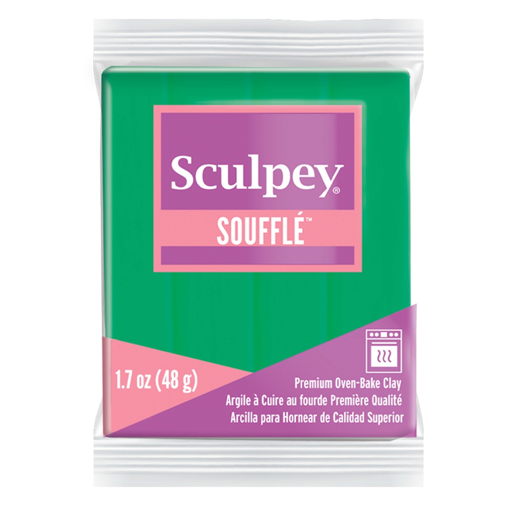 Sculpey Soufflé 1.7oz Shamrock